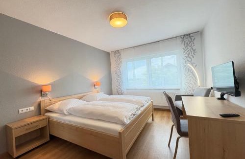 Bodenbach Apartment | Familien-Apartment Bodanum für 4 Personen - mit eigener Terrasse - naturnahe Ortsrandlage - Arbeitsplatz mit VDSL - 10 min zum Nürburgring