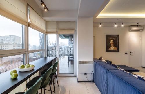 Dnipro Apartment | Family 2 bedroom apartment near Most City, 5 этаж