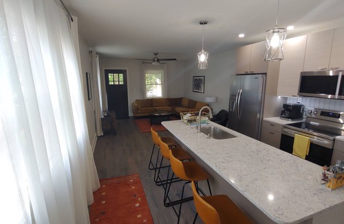 Irvington House | FAMILY AND 2 FAMILY HIDEOUT/2Units in one with locking doors-MEET US IN INDY!