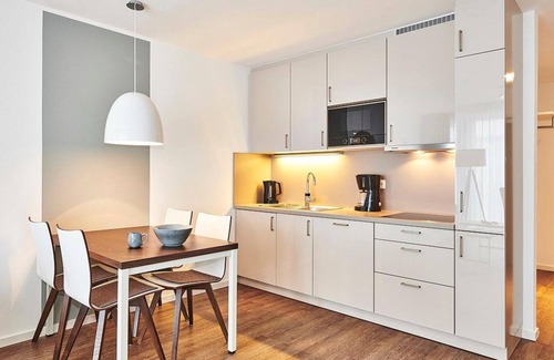 Bensersiel Apartment | Family apartment near the beach with balcony including use of swimming pool & sauna -
