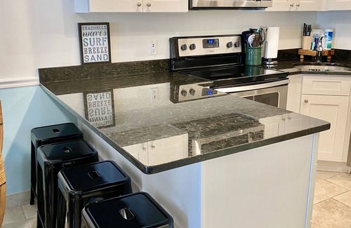 Port Canaveral Condo | Family Beachfront Retreat: Ground floor steps to ocean, all beach gear included!
