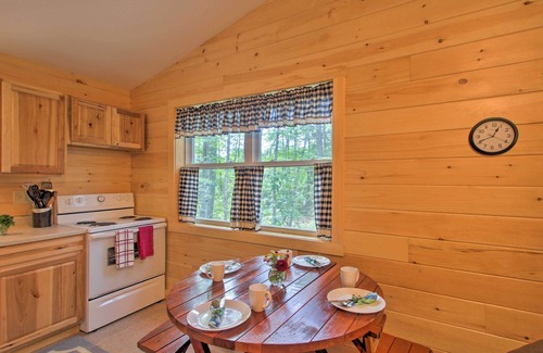 Raymond Cabin | Family Cabin w/Beach Access on Panther Pond