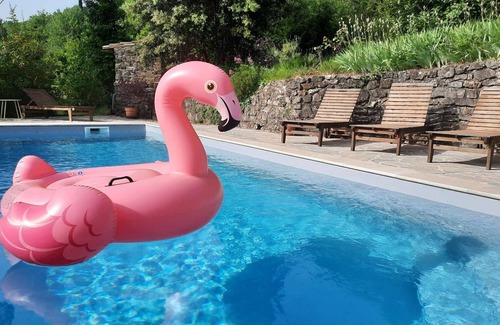 Cros House | Family double room B&B ★ king size bed ★ pool and spa ★ garden view ★ free WIFI
