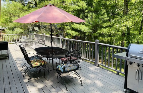 Winchester House | Family friendly lake front home with private dock in a cove