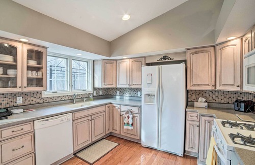 Enchanted Hills House | Family-Friendly Lake Wawasee Home w/ Deck