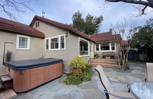 North Los Altos House | Family-friendly Silicon Valley home with luxury amenities, convenient access.