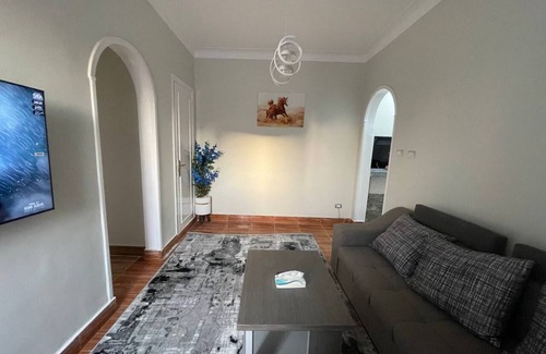 Downtown Cairo Apartment | Family sized cozy modern cairo view studio