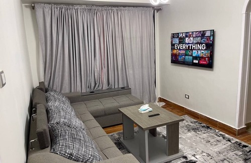 Downtown Cairo Apartment | Family sized cozy modern cairo view studio