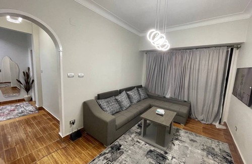 Downtown Cairo Apartment | Family sized cozy modern cairo view studio