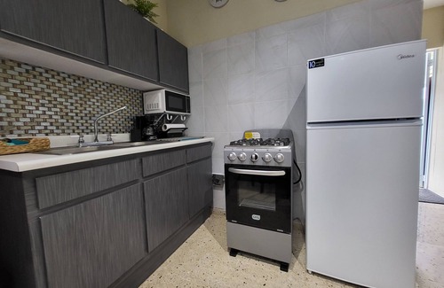 Cabo Caribe Apartment | Family villa 1 w/WIFI & parking, 5 min away to the beach
