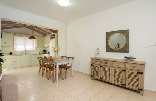 Kavallos Villa | Family villa w/Private Pool, Amazing Views of Kournas Lake, Walk to Restaurants