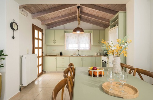 Kavallos Villa | Family villa w/Private Pool, Amazing Views of Kournas Lake, Walk to Restaurants
