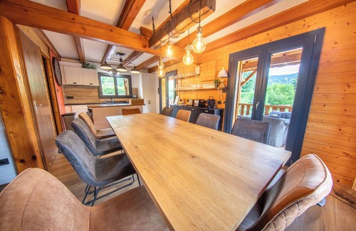 Travexin Ski Chalet | Famis Lodge, 12 à 22p Avec Sauna et Bb-foot