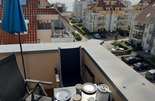 Grossenbrode Apartment | Fantastic penthouse apartment on 2 levels with south-west roof terrace