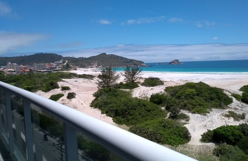 Arraial do Cabo Apartment | FANTASTIC VIEW OF BEACH FRONT BEACH WITH BEST REGION SUNSET.
