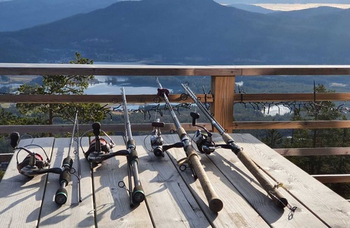 Kviteseid House | Fantastic view | Child-friendly | Home office | Sauna & HotPot | 100mbit