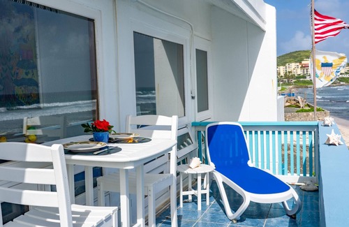 La Grande Princesse Condo | Fantastic Views, Beach Access, Pool & AC! Oceanfront 2-Bedroom Condo