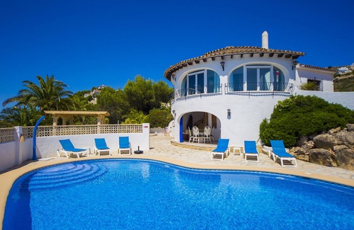 Benitachell Villa | Fantastic views from the villa and swimming pool terrace