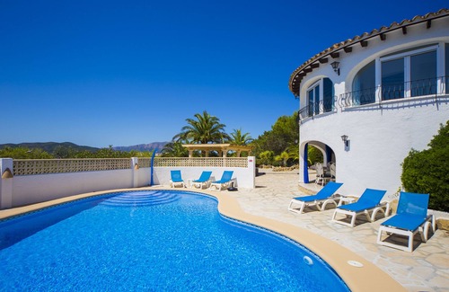 Benitachell Villa | Fantastic views from the villa and swimming pool terrace