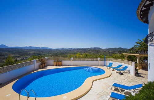 Benitachell Villa | Fantastic views from the villa and swimming pool terrace
