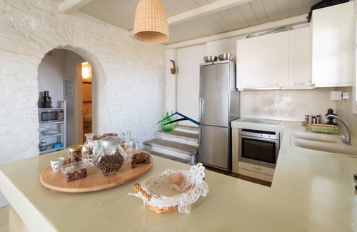 Kea Villa | Fantastic villa with a swimming pool, beautiful garden and a panoramic sea view
