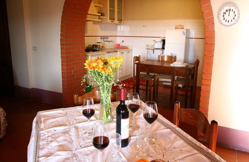 Gallina Apartment | Farmhouse in Pienza with Pool and Views