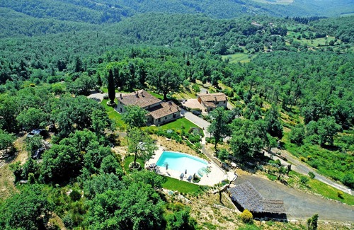 Castellina in Chianti House | Farmhouse with beautiful pool and jacuzzi, panoramic location in chianti