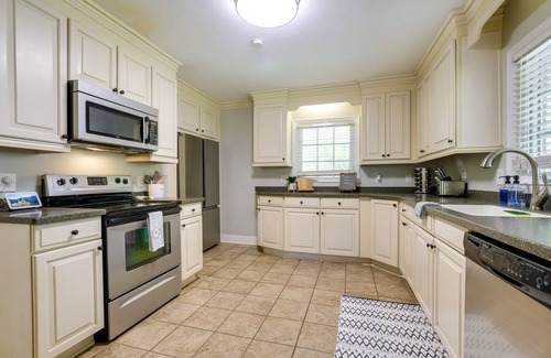 Terry Sanford House | Fayetteville Vacation Rental - 1 Mi to Downtown!
