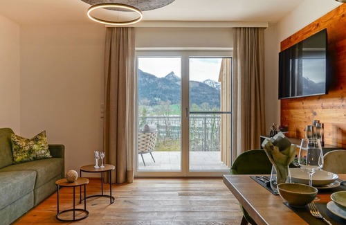 Sankt Wolfgang im Salzkammergut Apartment | Ferienwohnung Fluorit - Haus Alpenblick