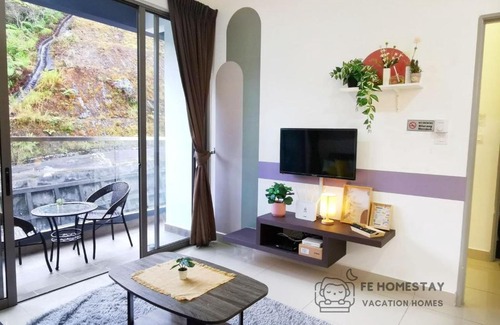 Brinchang Apartment | FE Cozy Cameron Homestay Family 8 pax 3BR Palas Horizon Brinchang 金马伦民宿 8人3房
