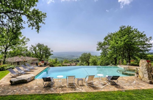Castellina in Chianti House | Federico farmhouse with swimming pool and jacuzzi, panoramic position in Chianti