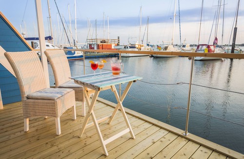 Burgstaaken Boat Rental | Feel good and relax - Beautiful Baltic Sea houseboat on Fehmarn