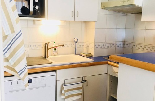 La Rochelle Apartment | Feet in the water between beach and marina.