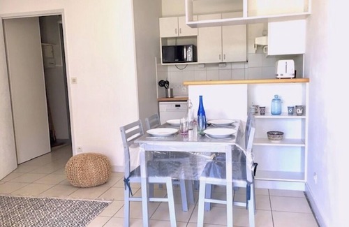 La Rochelle Apartment | Feet in the water between beach and marina.