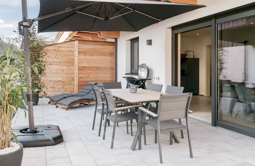 Bernau am Chiemsee Apartment | Fenjoy No°3 - Gartenterrasse mit Grill - für 6 Personen