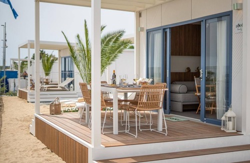 Duna Verde Apartment | Feriendorf San Francesco Deluxe Lodge Sea View Family für 5+1 Personen