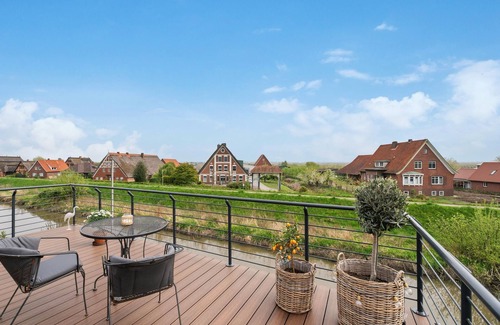 Luhe House | Ferienhaus "Deichperle" mit Flussblick