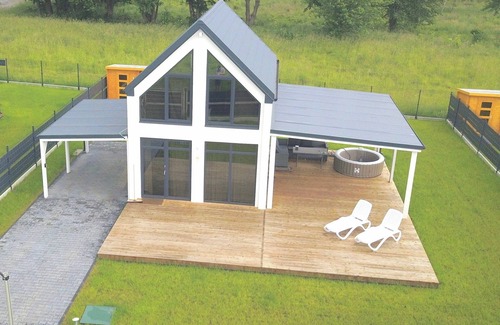 gmina Wolin House | Ferienhaus Laura 70qm bis 5 Gäste mit Sauna, Whirlpool in der Hauptsaison