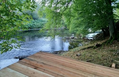 Mittelhof House | Ferienhaus Siegstrand mit Flusszugang