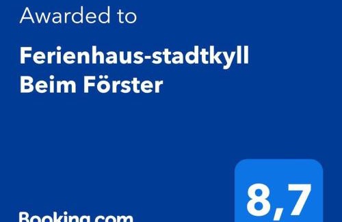 Stadtkyll House | Ferienhaus-stadtkyll Beim Förster
