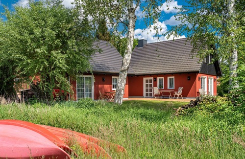 Burg-Kauper House | Ferienhaus Waldschlösschenstraße - Ferienhaus, 1 SZ, Wz/küche, Du/wc, Terrasse