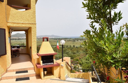 Iscra e Voes Condo | Ferienwohnung mit Meerblick-Strand La Caletta-S.Lucia