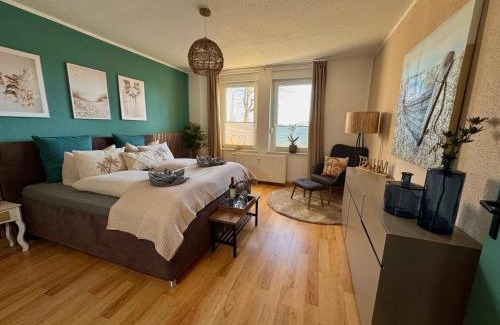 Bitterfeld Apartment | Ferienwohnung 1 im Beachhouse am Goitzschesee - strandnah, familienfreundlich & komfortabel
