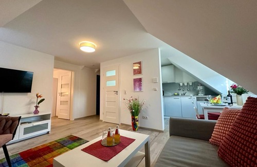 Bad Konigshofen Apartment | Ferienwohnung 3 mit Einem Schlafzimmer