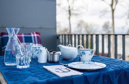 Muritz Apartment | Ferienwohnung Blau mit Müritzblick