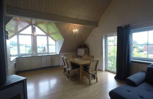 Reichenhofen Apartment | Ferienwohnung Leutkirch offen hell hoch schöne Aussicht