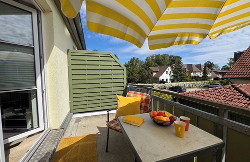 Ostseebad Wustrow Apartment | Ferienwohnung mit Balkon in Zentraler Lage