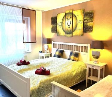 Ditzum Apartment | Ferienwohnung Haus Schwalbennest EG