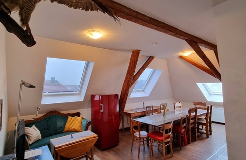 Kevelaer Condo | Ferienwohnung Jesus - Großzügiges Loft mit Blick auf Burg und Kirchturm