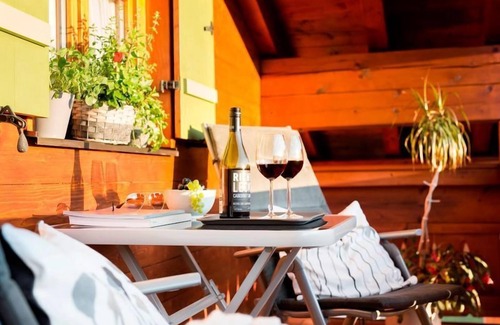 Blindau Apartment | Ferienwohnung Kaiserblick, 32 qm mit Balkon und Bergblick